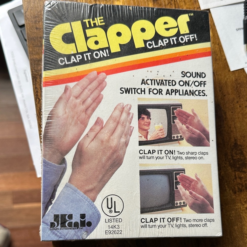 Clap On! Clap Off! The Clapper!